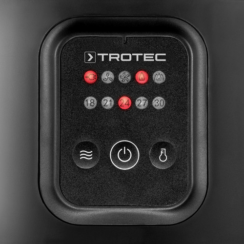 TFH 2000 E – pannello di comando