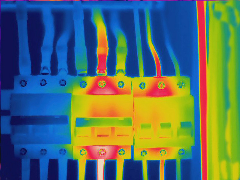 Thermographie avec la caméra thermique IC200 de Trotec