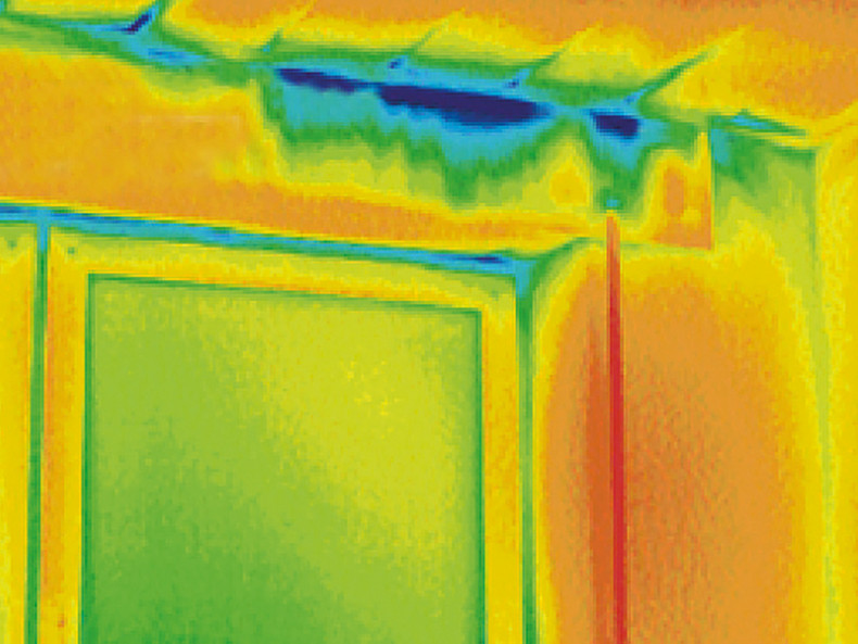 Thermographie avec la caméra thermique IC200 de Trotec