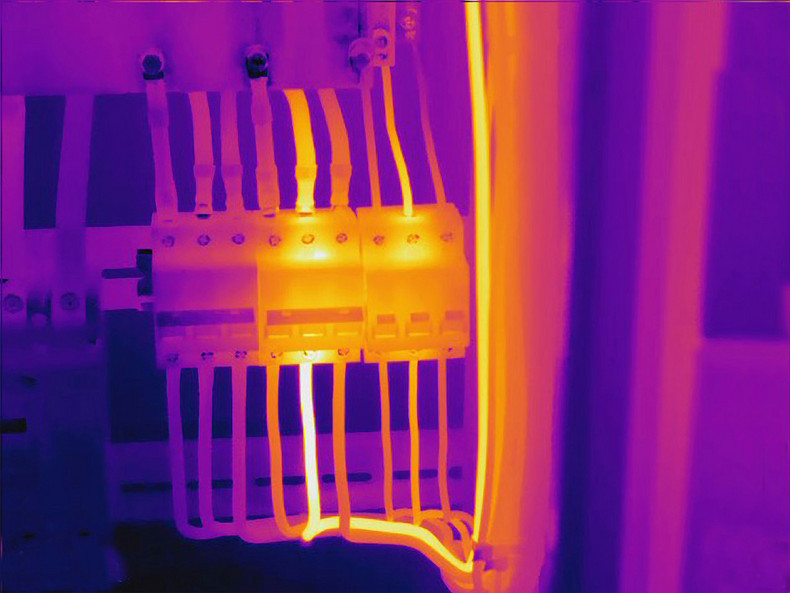 Thermographie avec la caméra thermique IC200 de Trotec