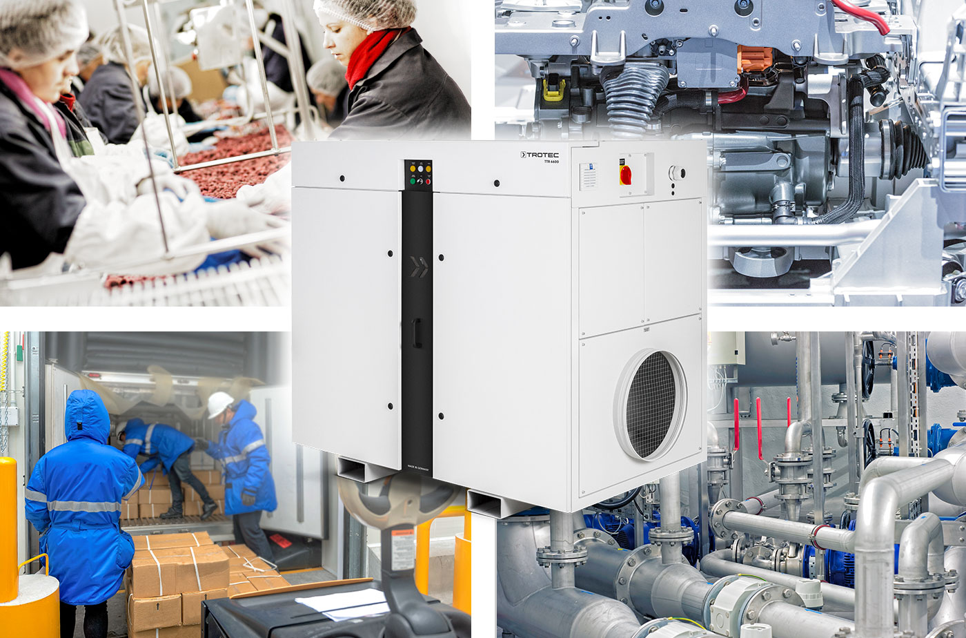 Un déshydrateur à adsorption idéal pour de nombreuses applications : le TTR 6600 de Trotec