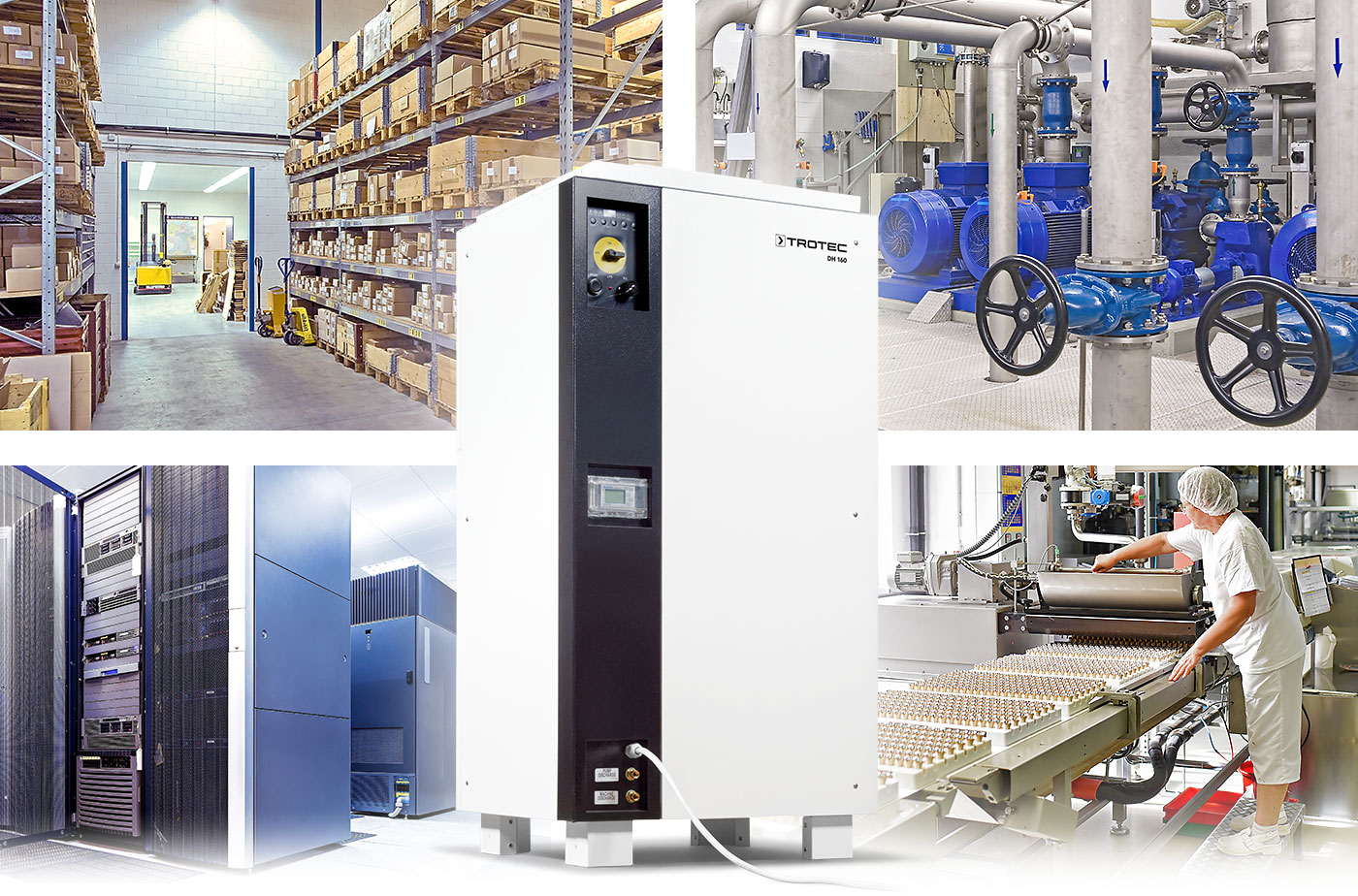 Utilizzabile per tante applicazioni: DH 160