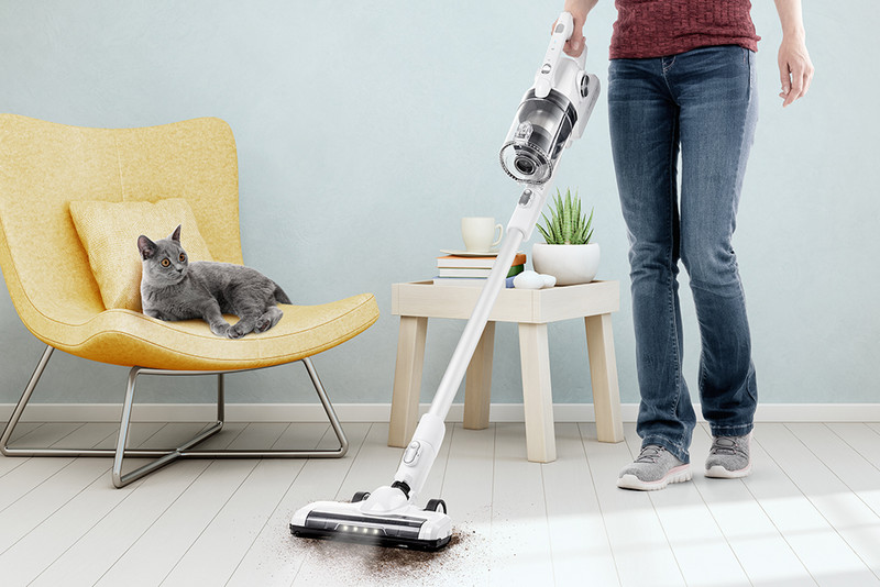 VC 150 E / VC 155 E : un aspirateur sans fil aussi stylé que maniable