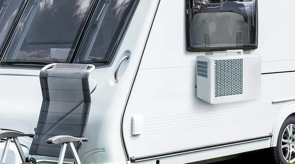 PAC-C 1500 SH WiFi Klimaanlage am Wohnwagen